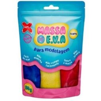 Massa de EVA - 5 cores - 50g Make+