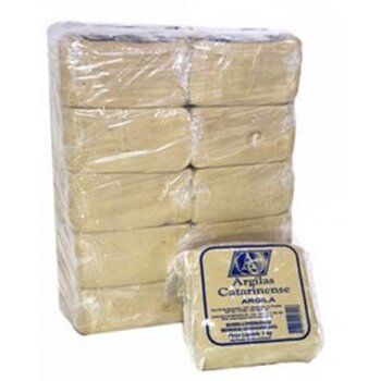Argila- 1kg - Artesanato