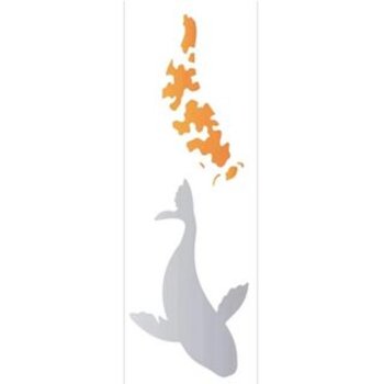Stencil Opa Vários Desenhos 10x30 Molde Vazado para Pintura