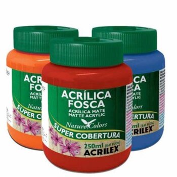 Tinta Acrílica Fosca 250ml Nature Colors Acrilex