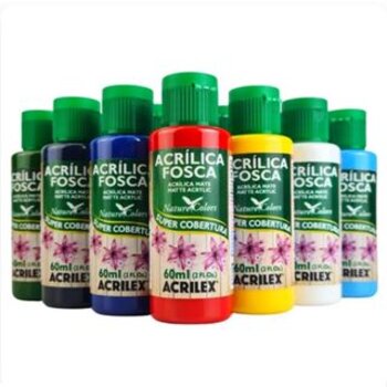 Tinta Acrilica Fosca Acrilex 60ml Nature Colors (Anúncio 2)