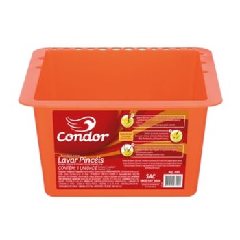 Bandeja Limpeza de Pincéis Condor para lavar pincel