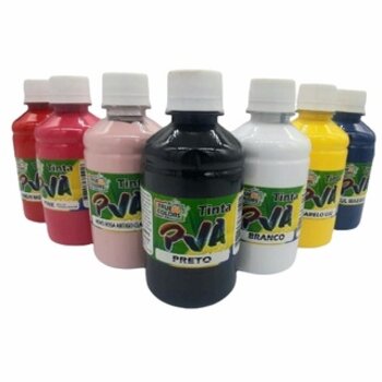 Tinta PVA Fosca 250ml - True Colors- Escolha a cor