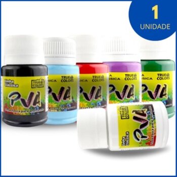 Tinta Pva Fosco 37ml True colors - escolha a cor