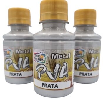 Tinta PVA Metálica True Colors 100ml