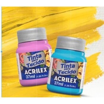 Tinta Tecido Fosca 37 ml - Escolha a Cor - Acrilex (Parte 2 584-997)
