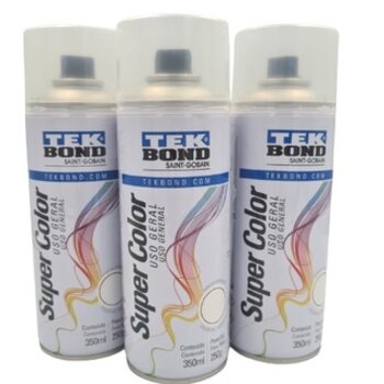 Verniz Spray Tekbond Supercolor Uso Geral 350ml/250g