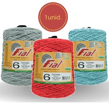 Barbante Fial 500g 4/6 cores