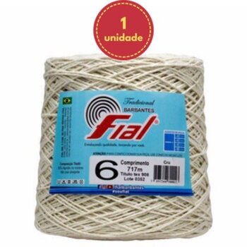Barbante Fial Tradicinal  Cru 700g Numeros 4,6 e 8