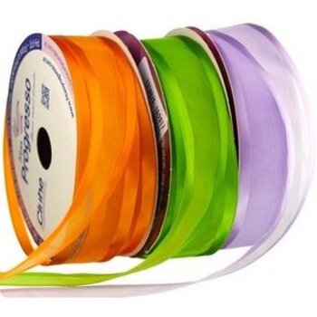 Fita Voal com Cetim  - 15mm n3 - rolo 10m