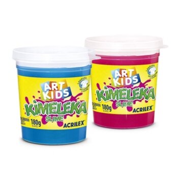 Slime Kimeleka 180g cores variadas Acrilex