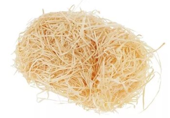 Palha Natural para Cesta Enfeite 50gr