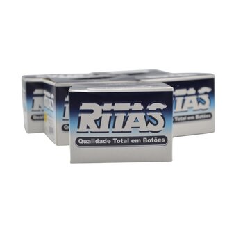 Botão Pressão Ritas 12 Branco c/200unid