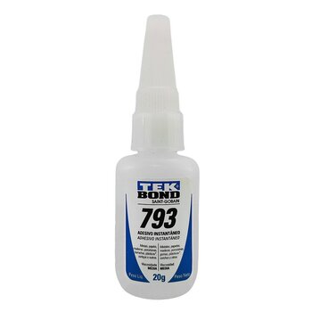 Cola Instantânea Tek Bond 793 Super Bond Ultra Forte Multiuso 20g