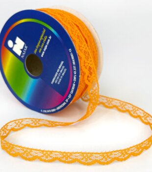 RENDA DE NYLON 10mm ROLO COM 50m