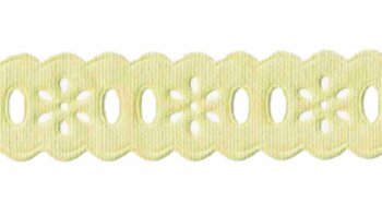 BORDADO PRENSADO LARGURA 2,3cm COMPRIMENTO 10m