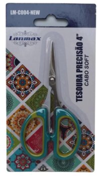TESOURA DE PRECISÃO 4 CABO SOFT 10cm