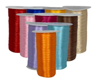 Fita Cetim Najar - Varias Cores - N0 3mm - Rolo 100 Metros - 1 Rolo