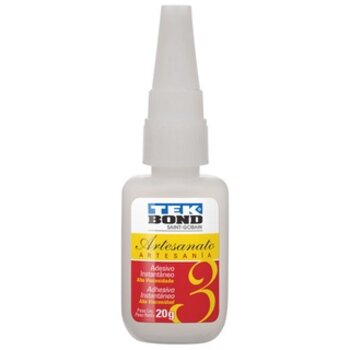 Cola Instantânea N3 Tek Bond adesivo instantâneo 20g