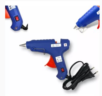 PISTOLA PARA COLA QUENTE GRANDE LADEIRA 60w  BICO FINO BIVOLT
