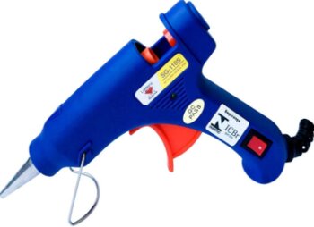 PISTOLA DE COLA QUENTE PEQUENA LADEIRA 110  220V BOTÃO LIGA DESLIGA