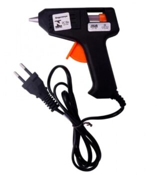 Pistola De Cola quente Fina LeoArte 10W Bivolt