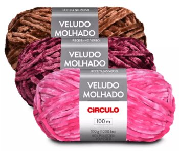 Lã Veludo Molhado Da Circulo 100gr