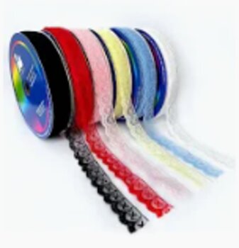 RENDA DE NYLON 21mm ROLO COM 50m