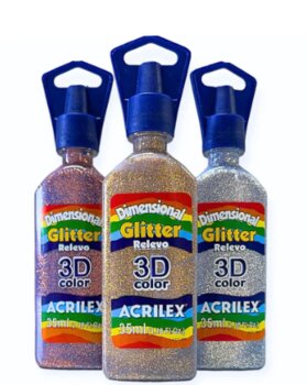 Dimensional Glitter 3D 35ml Acrilex