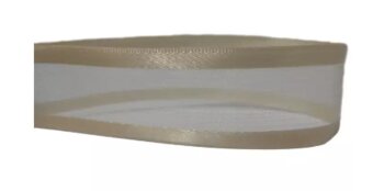 Fita Voal comCetim  - 38mm n9 - rolo 10m