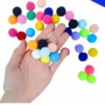 Pompom NYBC 20mm Com 100 Unidades