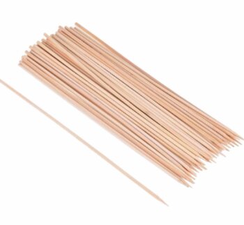 Espeto Para Churrasco Estilo 250mm 80 Unidades