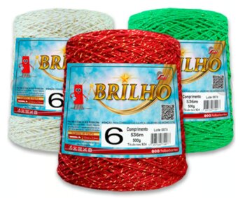 Barbante  Fial Brilho 6  536m
