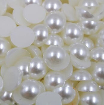 Meia  Pérola  ABS Cores  Branca e Pérola 20gr