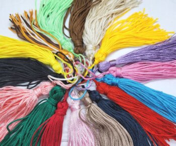Pingente Tassel   80mm Pacote Com 4 Unidades