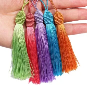 Pingente Tassel  90mm Com 2 Unidades