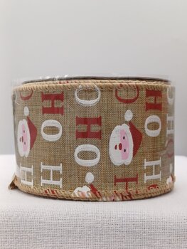 Fitas de Natal Aramadas 63mm x 10m Progresso