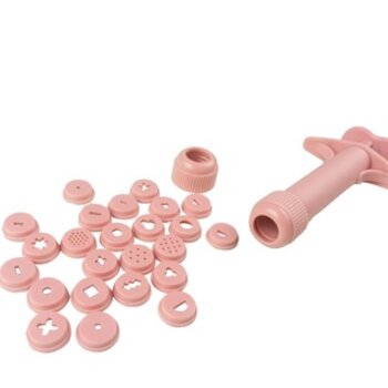 Ejetor com 24 discos para Biscuit BlueStar cor Rosa Bebê Linha Faby Rodrigues
