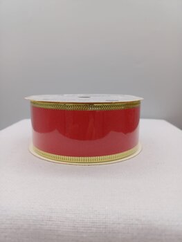 Fita de Natal Veludo Aramada  10cm x 9,1m e 3,8cm x 10m