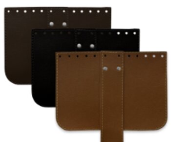 Aba para Bolsa de Croche Torniquete  20cm x 14,5cm