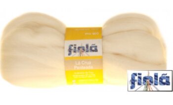 Lã penteada Crua 100gr Fiolã