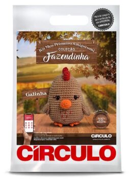 Kit Meu Primeiro Amigurumi Coleção Fazendinha