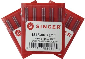 Agulha Singer Industrial  Cabo Fino 1515   Costura Máquina Reta