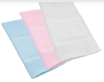 Fralda Quadriculada Ombro Mabber 30cm x 75cm