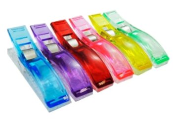 Kit De Clips Prendedor Coloridos Para Quinting Dois Tamanhos