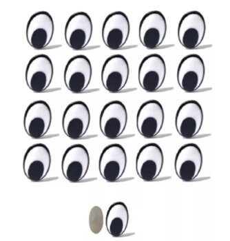 Olhos Com Trava De Segurana / Vários Tamanhos E Modelos
