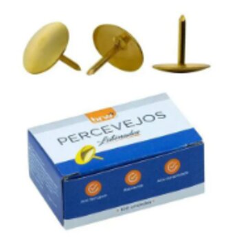 Percevejo Dourado Onda Com 100 Unidades