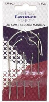 Kit Com 7 Agulhas Manuais Lanmax