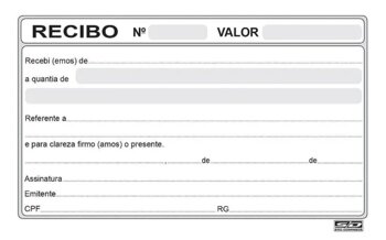 Recibo Comercial Sem Canhoto 50 Folhas