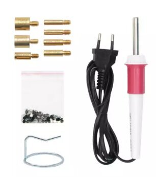 Aplicador De Strass Lanmax Acompanha 7 Ponteiras